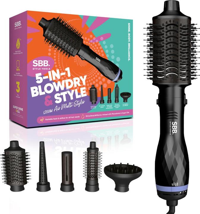 Actual product image SBB . SBDR-2850-EU 5 in 1 Blowdry and Style
