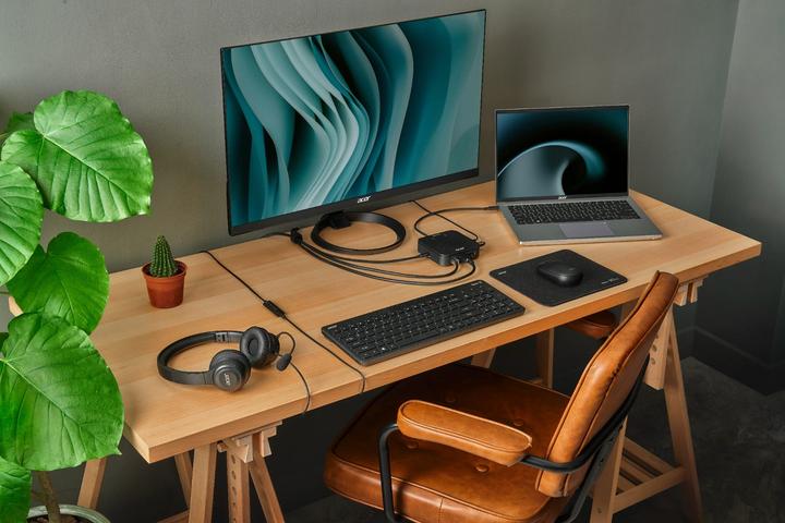 Produktbild Acer HEADSET Office USB Noir (Kabelgebunden, USB-A)