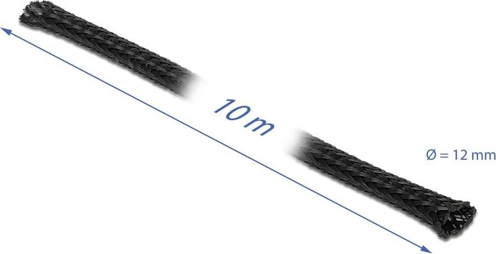 Image du produit Delock Gaine de câble (Gaines pour câbles, 1000 cm)