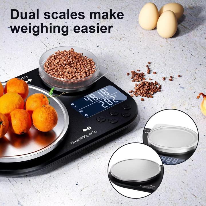 Actual product image Swissdetector Dual platform digital kitchen scale