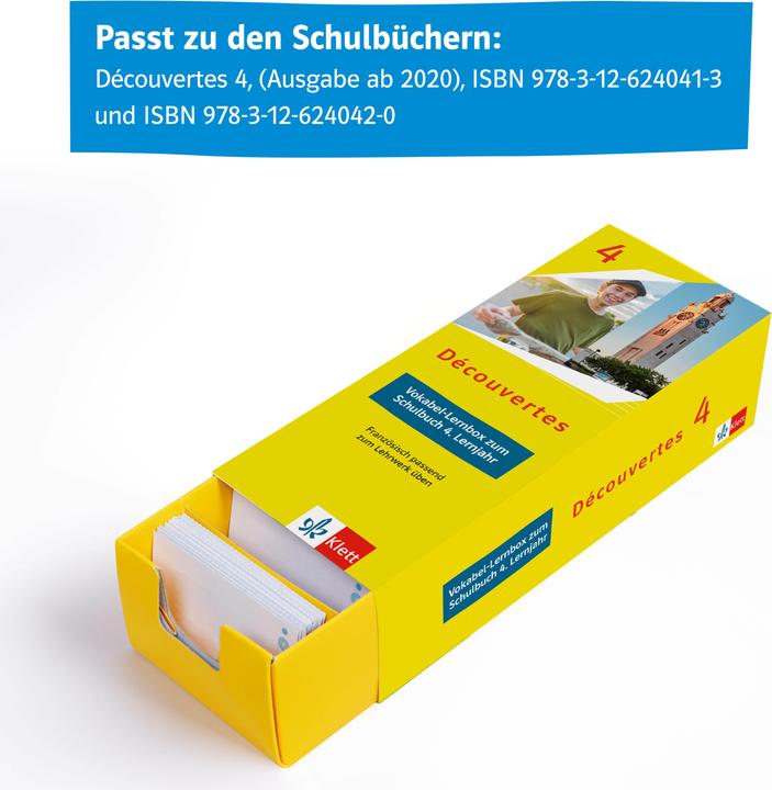 Image du produit Découvertes 4 (ab 2020) - Vokabel-Lernbox zum Schulbuch 4. Lernjahr (Allemand, Français, 2024)