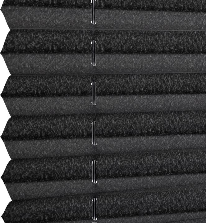 Actual product image Gardinia Plissée Concept 70 x 130 cm, Schwarz (70 x 130 cm)