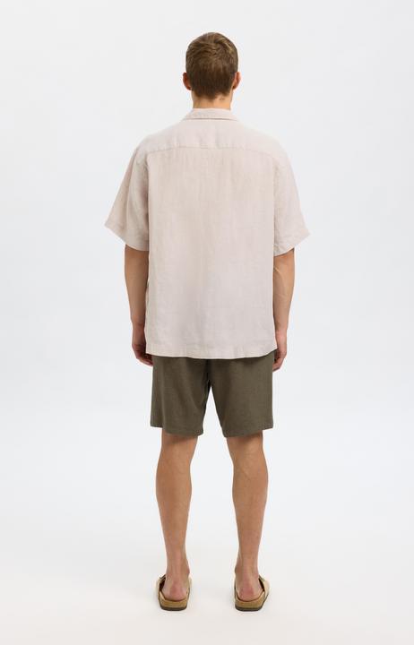 Actual product image Selected 100% Leinen Kurzarmhemd (XL)