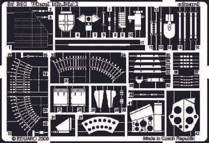 Image du produit Eduard Kit de détails Wiesel Mk.20A1