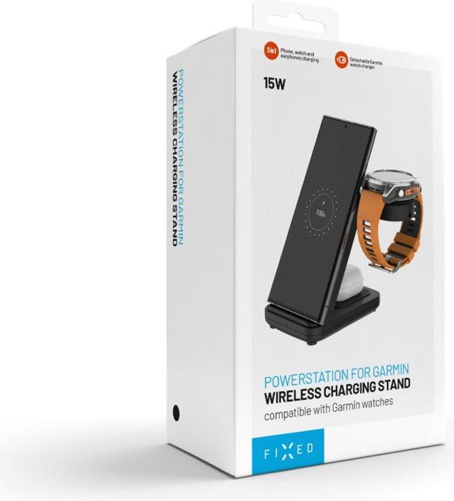 Actual product image Fixed Powerstation for Garmin, black (15 W)
