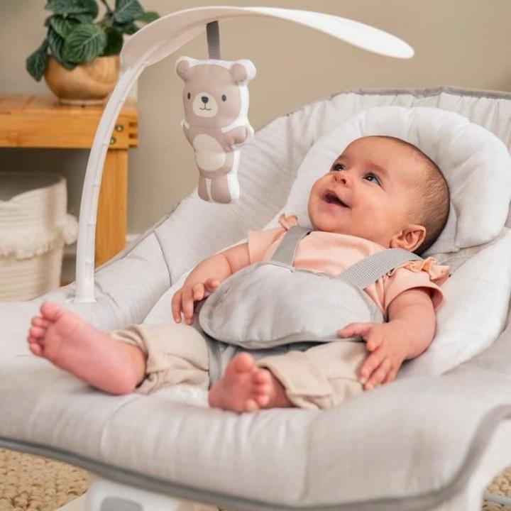 Produktbild Ingenuity Baby-Liegestuhl Weiss Grau