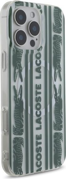 Actual product image Lacoste LCHMP16XUALH iPhone 16 Pro Max 6.9" farine hardcase IML All Over MagSafe (Apple iPhone 16 Pro Max)