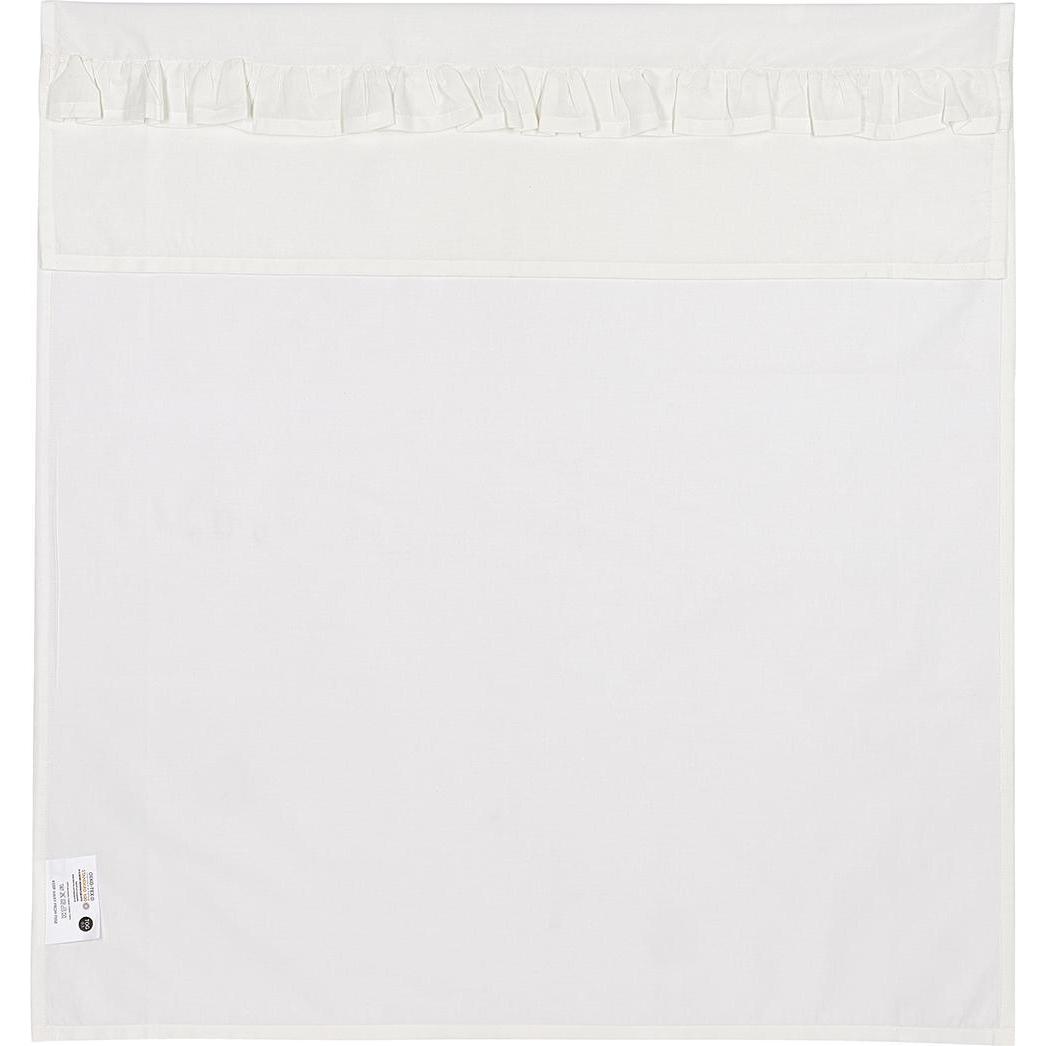 Meyco, Babyduvet, Bettlaken Ruffle offwhite
