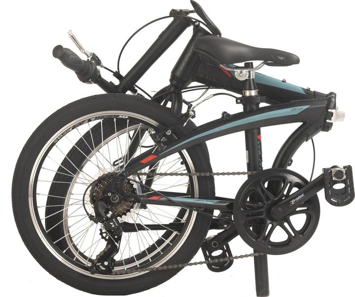 Produktbild KS Cycling Faltrad 20" Yachter schwarz 6 Gänge (30 cm)