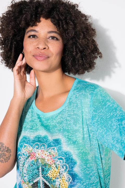 Produktbild Angel of Style T-Shirt, A-Linie, Peace Mandala-Print (44)