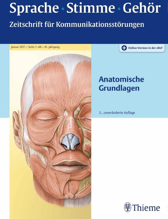 Produktbild Sprache - Stimme - Gehör - Anatomische Grundlagen (Deutsch, Thieme, 2016)