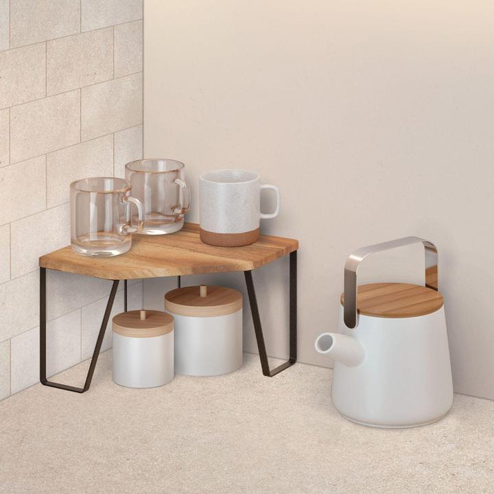 Actual product image Metaltex Eckregal York Lava 1-Etg.