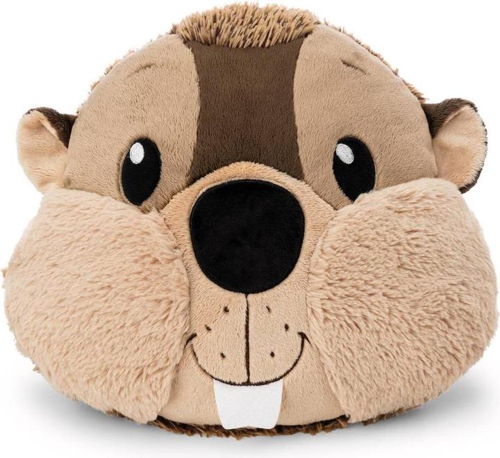 NICI 62284 Kissen Biber Harry Woodsnacker figürlich 32x27cm