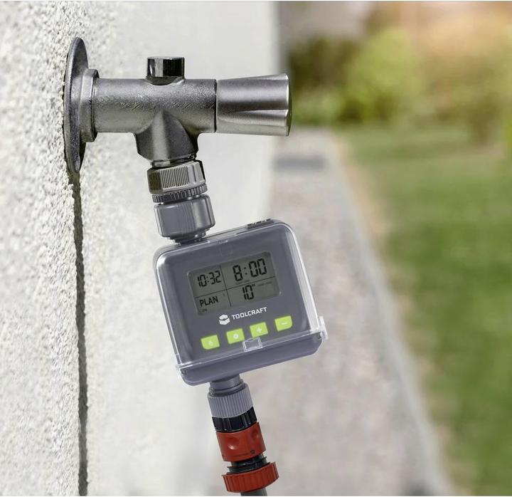 Produktbild Toolcraft TO-9612291 Bewässerungssteuerung (Bewässerungsuhr)