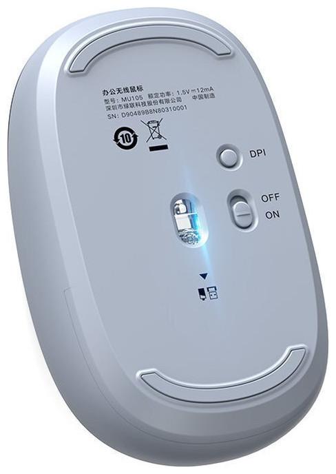 Actual product image Ugreen Wireless mouse 90671 2.4G (dusty blue) (Wireless)