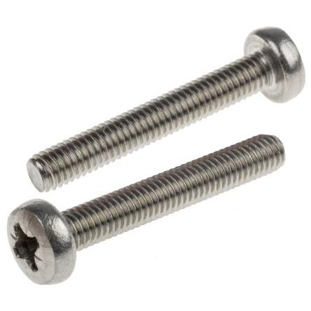 Rs Pro, Schrauben, A2 s/steel cross pan head screw,M6x40mm (1 Schrauben pro Stück)