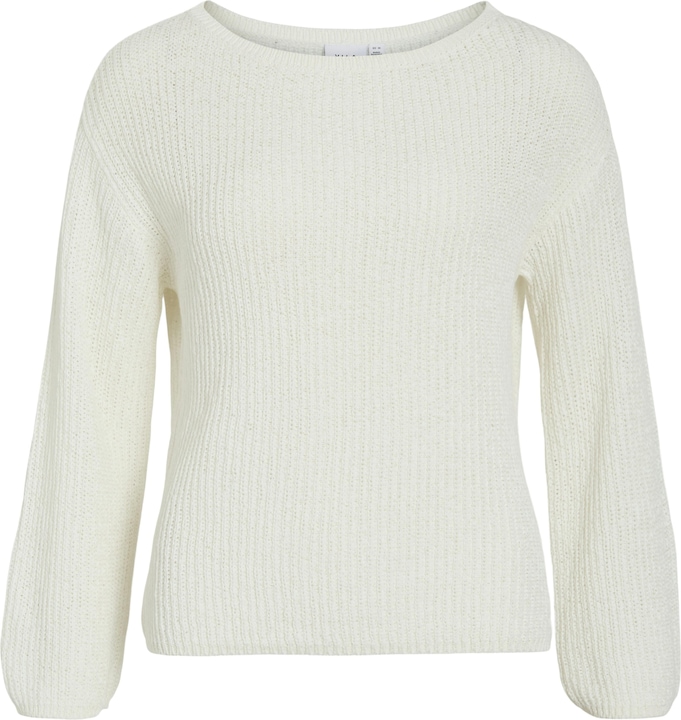 Vila VISUMMI U-Boot-Ausschnitt Strickpullover