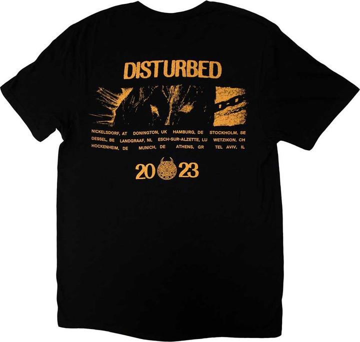 Image du produit Disturbed - T-shirt EUROPEAN TOUR '23 - Adulte (S)