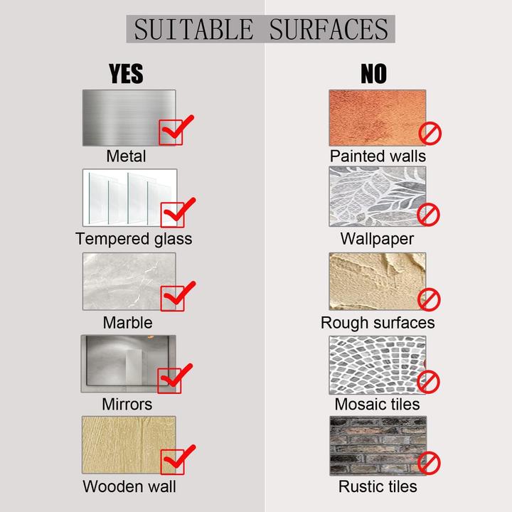 Produktbild Rcqd Duschablage ohne Bohren (36 x 26 x 7 cm)