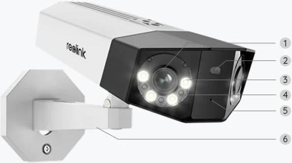 Productafbeelding Reolink Duo Series P730-4K 8MP (4608 x 1728 pixels)
