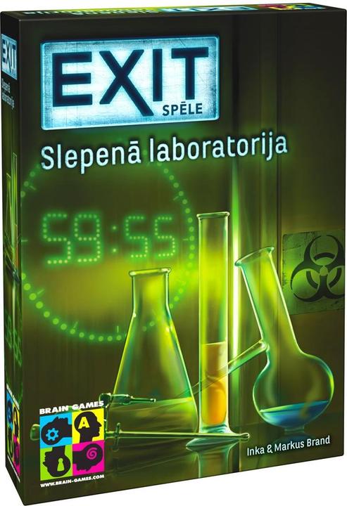 Actual product image Brain Games EXiT Spēle - Slepenā Laboratorija