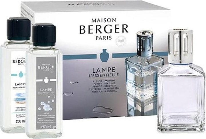 Actual product image Maison Berger 3098 Essential cube set with lamp fragrance and burner (180 ml)