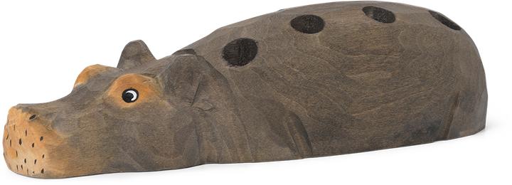 Image du produit Ferm Living Hippo Pencil Holder - sculpté à la main
