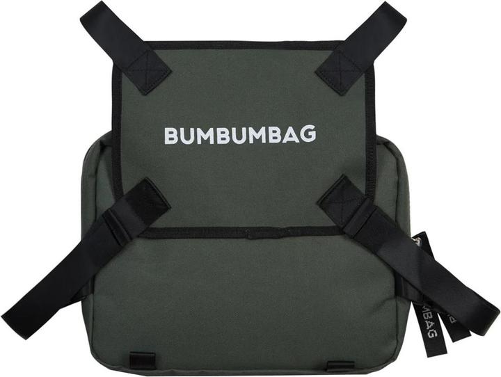 Actual product image Sixth June chest bag text zips