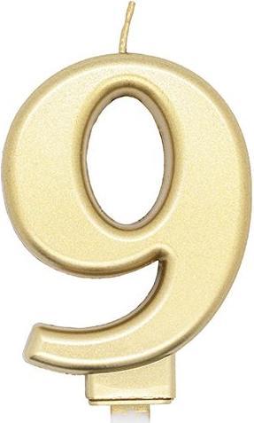 Actual product image Amscan Number 9 (1x)