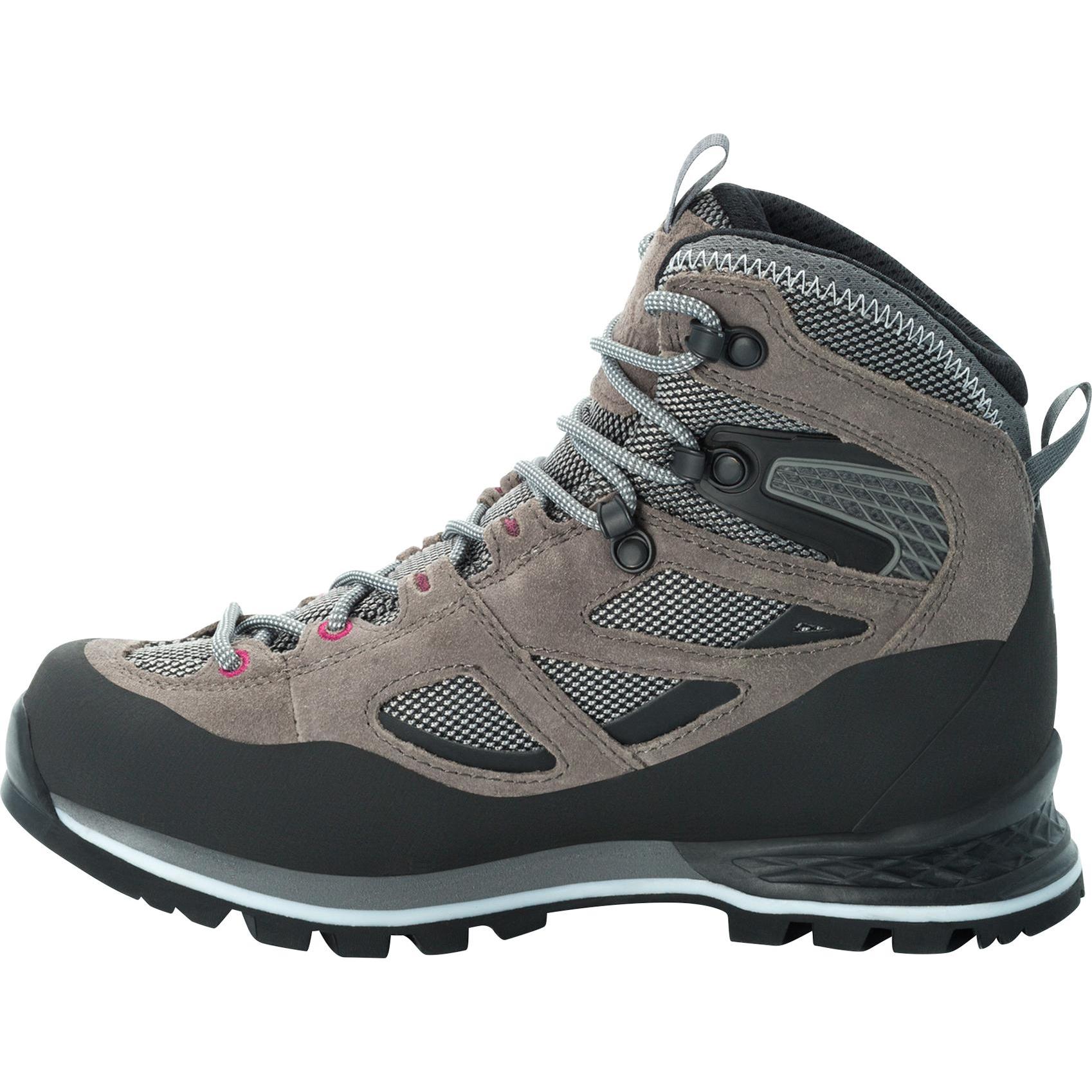 Thumbnail - Jack Wolfskin, Damen, Wanderschuhe, Force Crest Texapore Mid W (35.5), Grau
