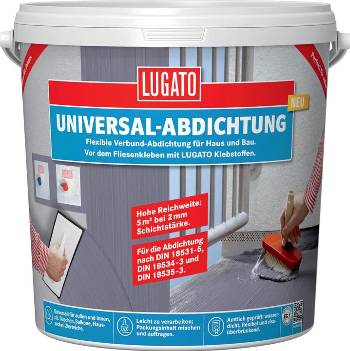 Produktbild Lugato Universal Abdichtung (14 kg, Grau, Weiss)