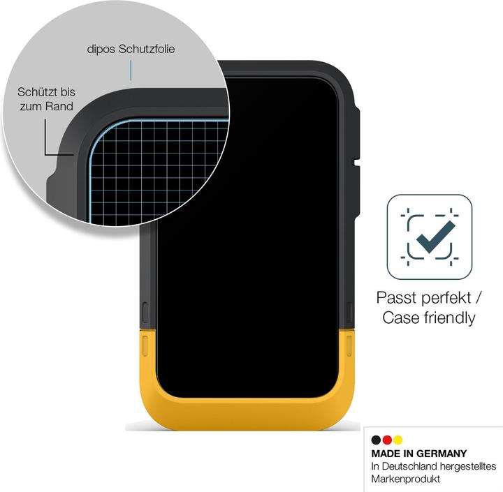 Actual product image Dipos Anti-Shock Screen Protector Matte