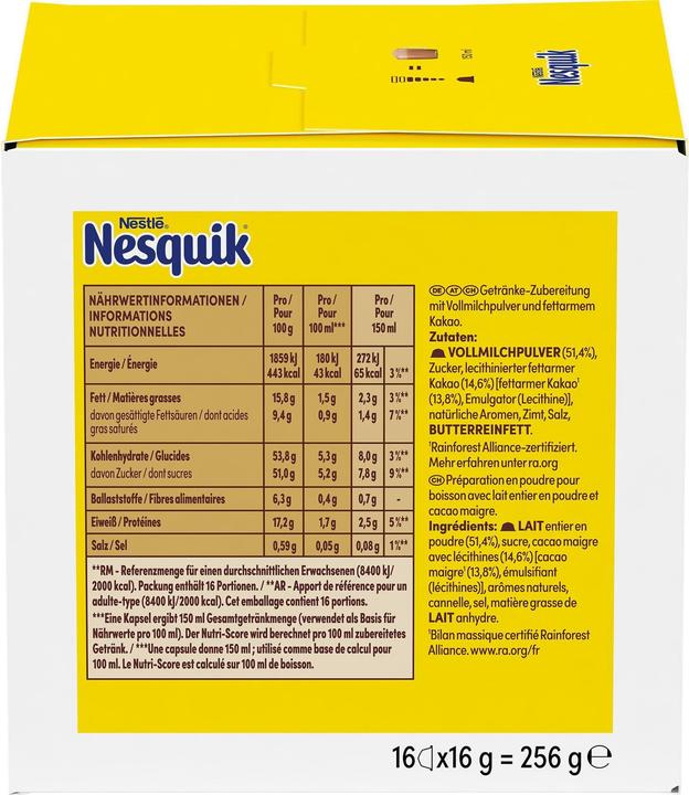 Produktbild Nescafé Dolce Gusto Nesquik (255 g)