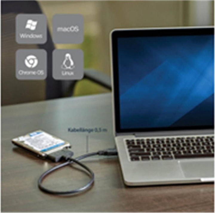 Actual product image StarTech Adapter USB 3.0 to 2.5" SATA III