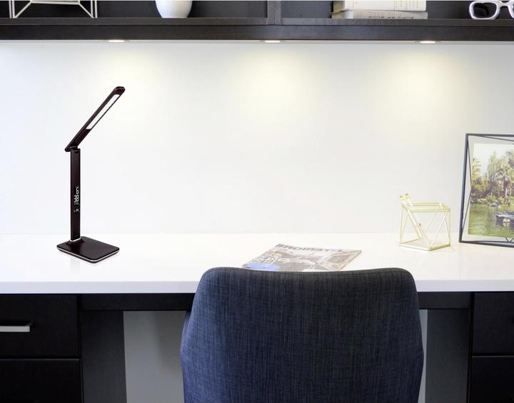 Produktbild Globo Tischleuchte Tanna dunkelbraun 1xLED (278 lm)