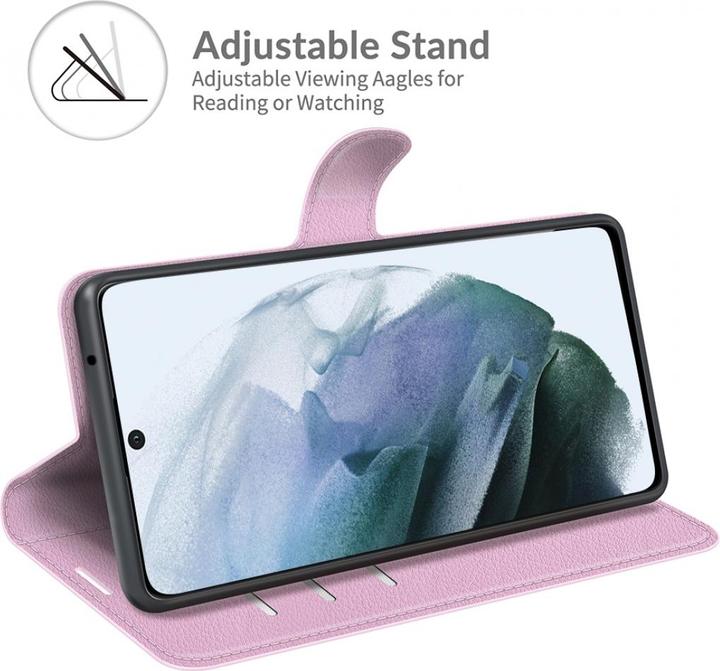 Produktbild Screenguard Samsung Galaxy S21 FE Leather Guard Lederhülle (Samsung Galaxy S21 FE)