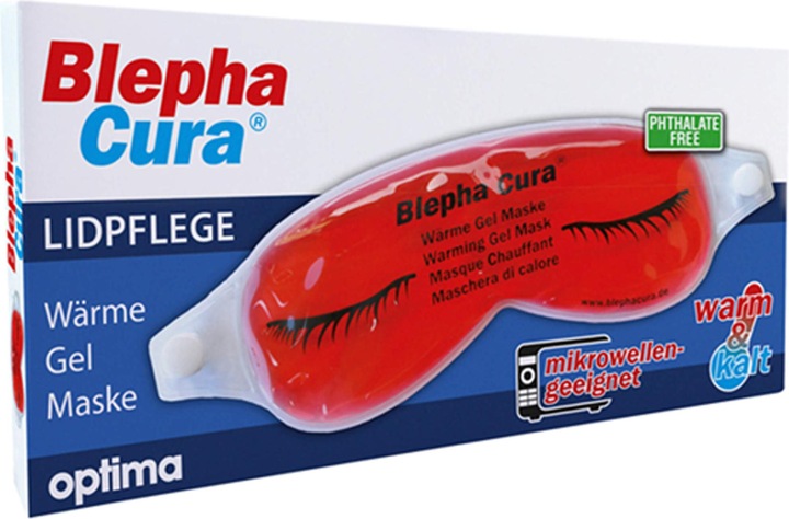 Actual product image Optima BlephaCura heat & cold gel mask for eyelid care, 1 pc. Masks