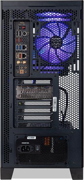 Actual product image Nox Hummer Glock Black (ITX, ATX, mATX)