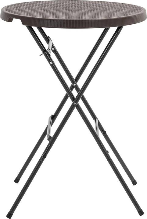 Produktbild Uniprodo Klapptisch gross Klapptisch Gastro-Klapptisch 75 kg 79 x 79 x 110 cm schwarz