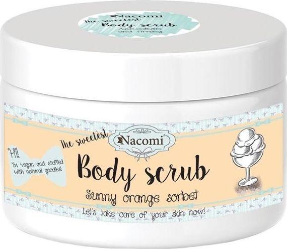 Actual product image Nacomi Points Scrub Sugar Peeling Orange 125G