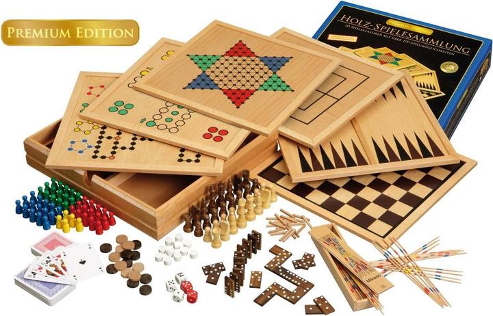 Image du produit Philos Collection de jeux Wood Premium Edition 100 (Allemand, Français)