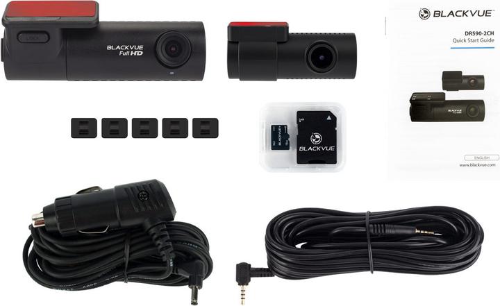 Actual product image Blackvue DR590X-2CH (Built-in display, Bluetooth, Wi-Fi, Built-in microphone, Full HD)
