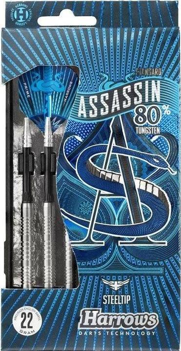 Harrows Rzutki ASSASSIN 80% Steeltip 23 gR (23 g)
