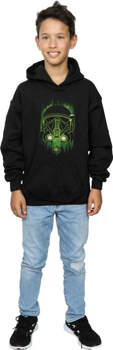 Produktbild Star Wars Rogue One Death Trooper Green Helmet Kapuzenpullover Jungen (140, 146)