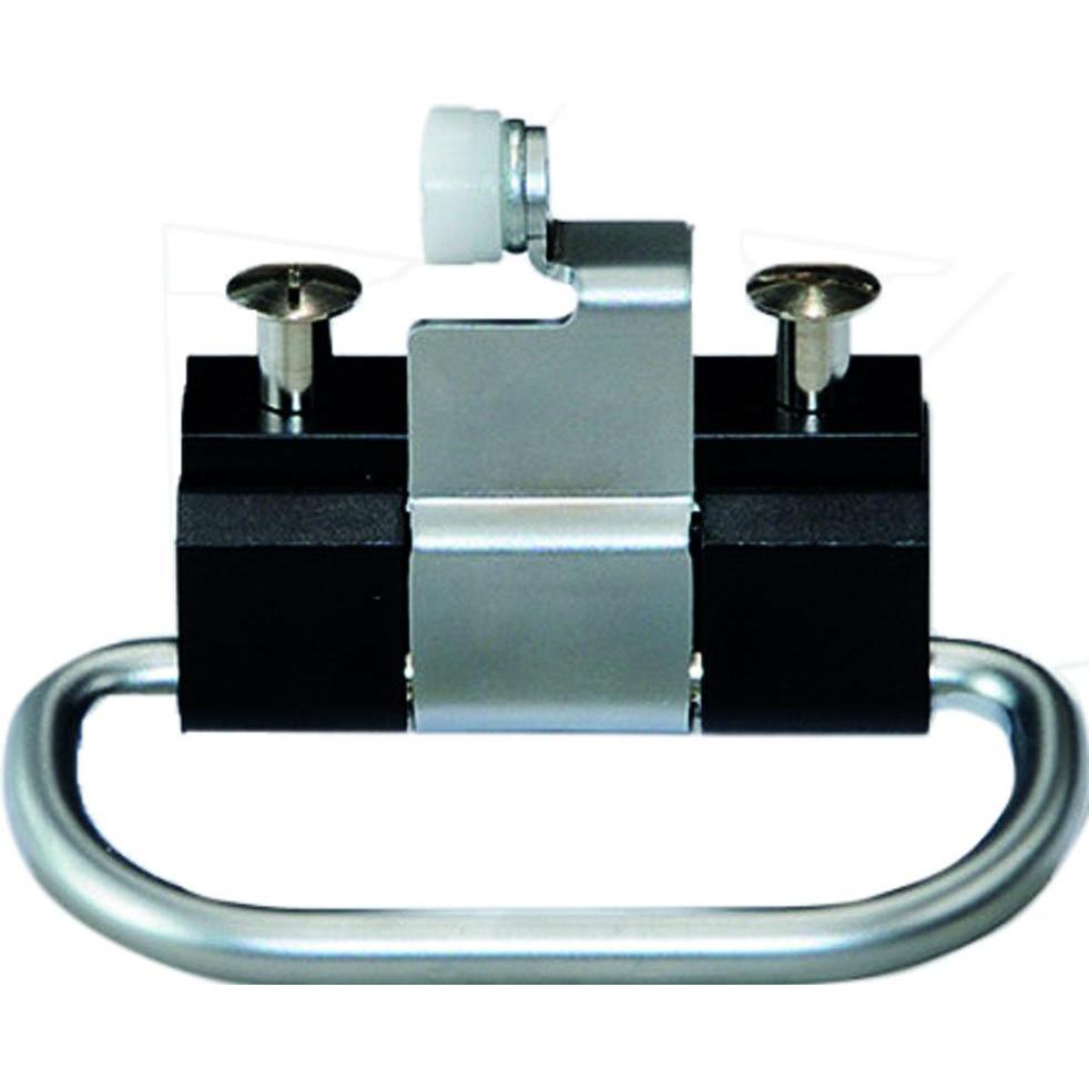Peka Metall Fuss-Pedal, Abfalleimer, Schwarz, Silber