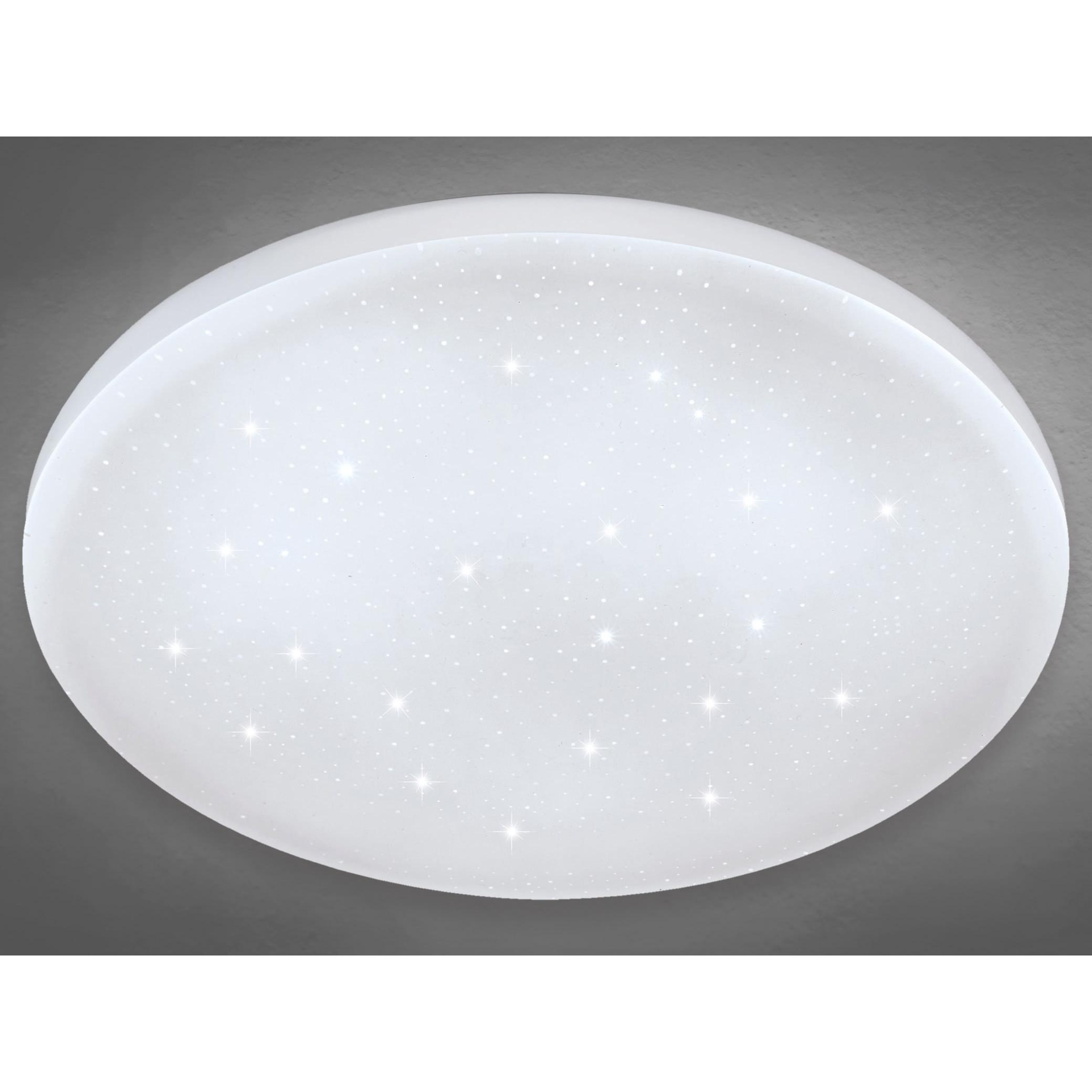 Thumbnail - EGLO, Wandleuchte + Deckenleuchte, LED-Deckenleuchte FRANIA-S, 7,4W, 900 lm, 3000K, Kristalleffekt (900 lm)