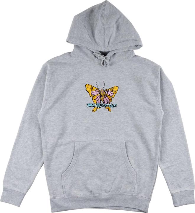 Immagine prodotto Welcome Felpa con cappuccio ricamata a forma di farfalla (XL)