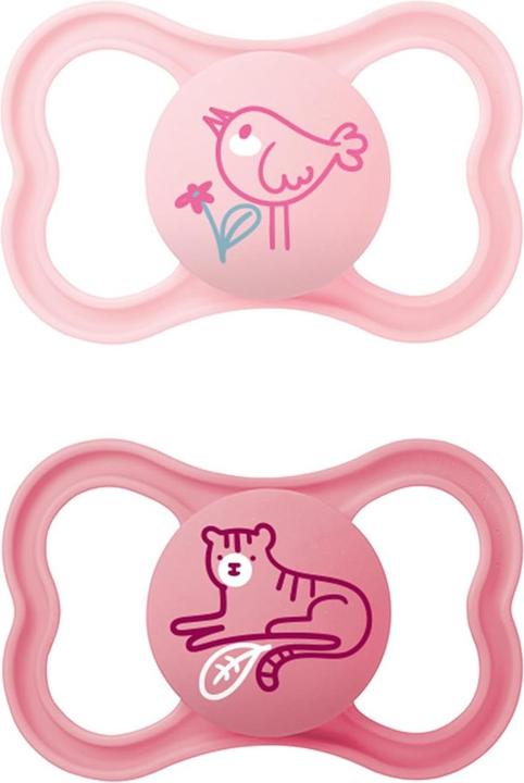 Immagine prodotto MAM Ciuccio in silicone ad aria, 2 pezzi, 6-16 mesi (2 x, 6 - 16 M.)