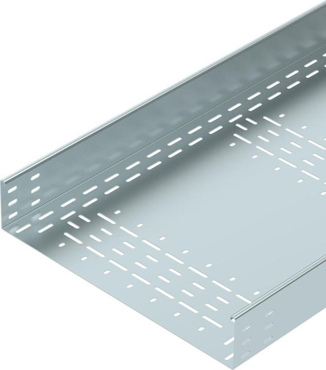 Actual product image OBO Bettermann OBO BKRS 1050 FS cable tray BKRS walkable 100x500x3000 strip galvanised steel (Cords)