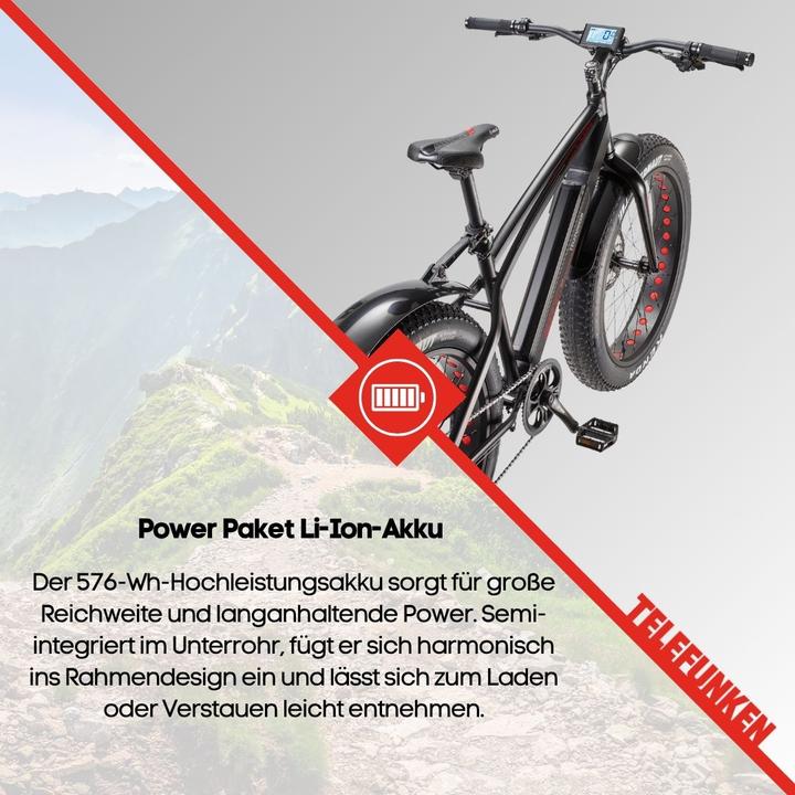 Actual product image Telefunken Climber FM350 26" (50 cm)